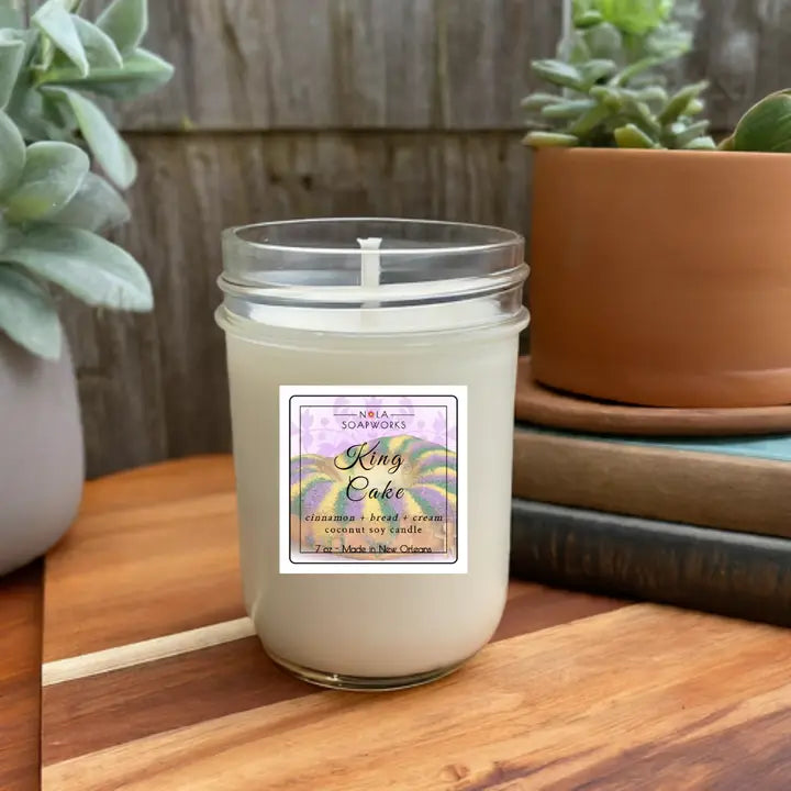 Mardi Gras Magic - King Cake Scented Candle