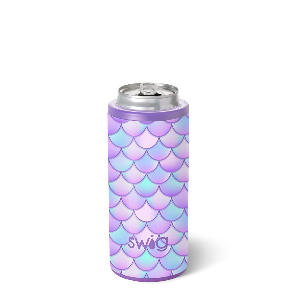 Mermaid Skinny Can Cooler 12oz