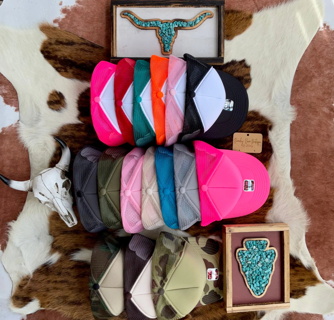 Buckle Bunny Western Foam Front Trucker Hat