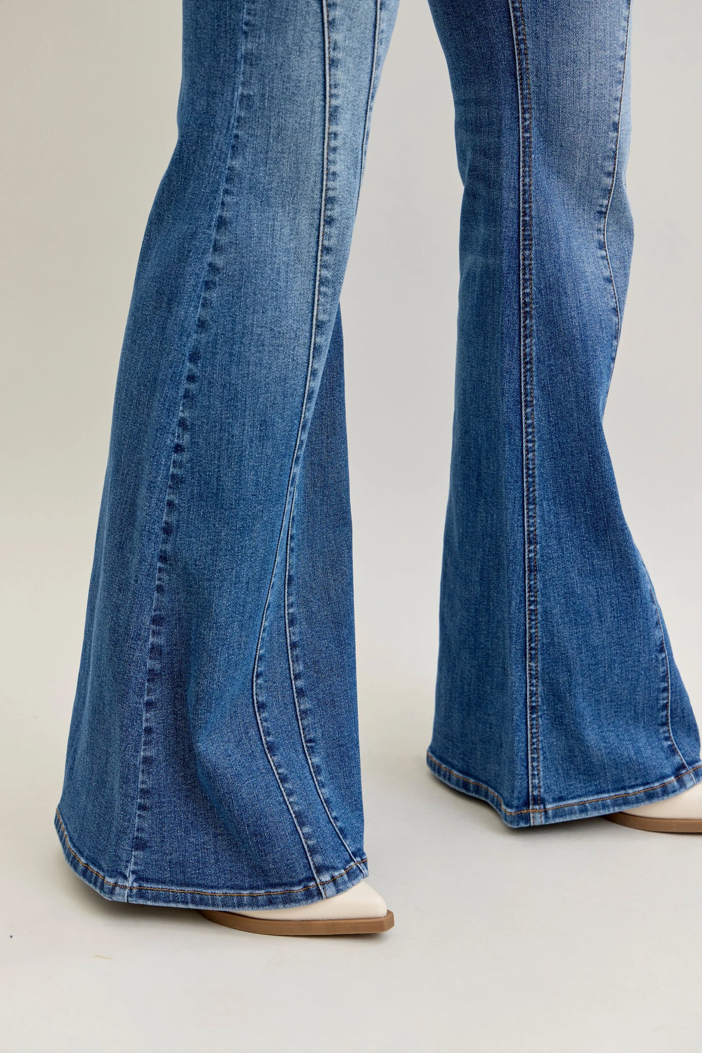 Mr Jaqueline New Flare Double Angular Seam