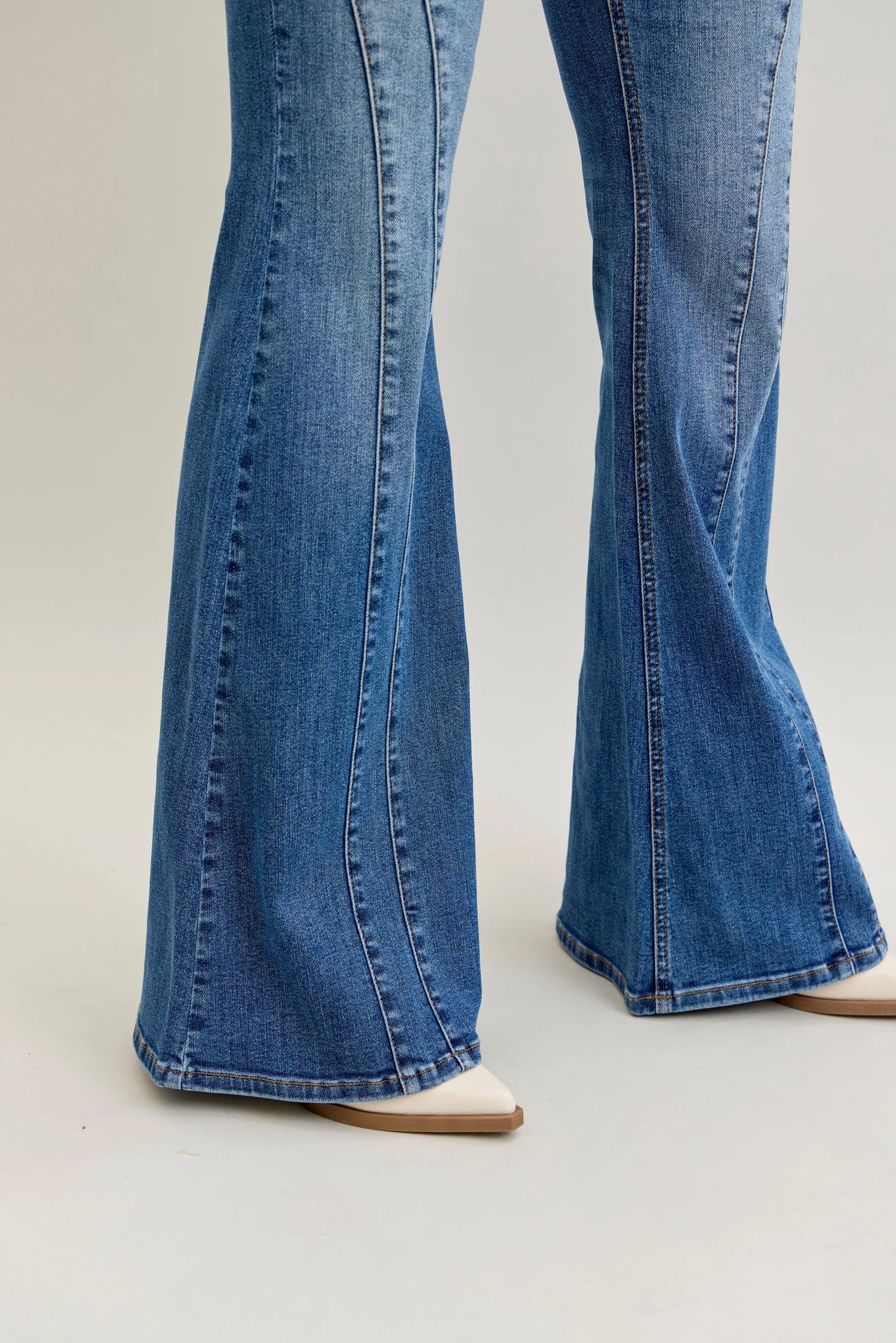 Mr Jaqueline New Flare Double Angular Seam