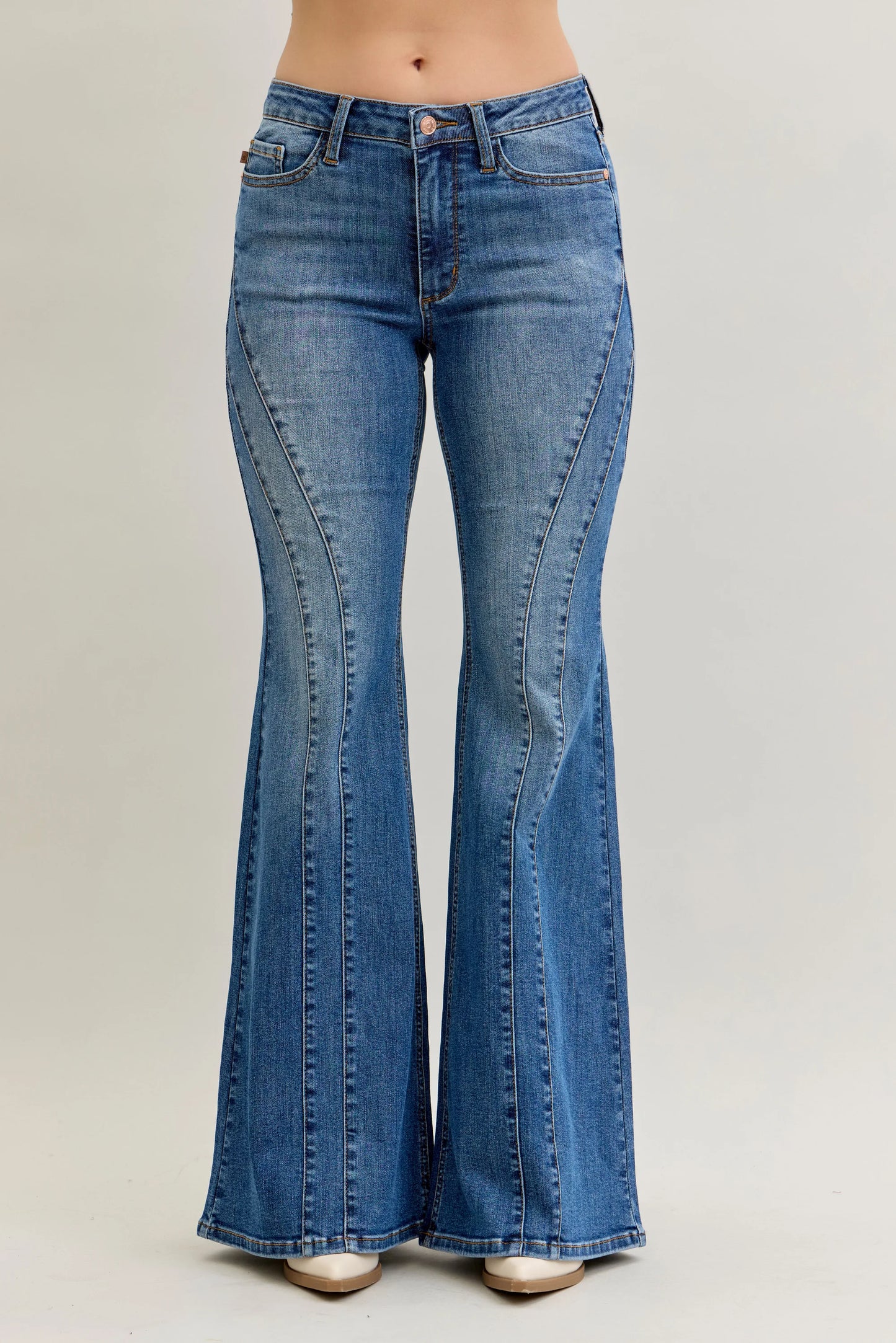 Mr Jaqueline New Flare Double Angular Seam