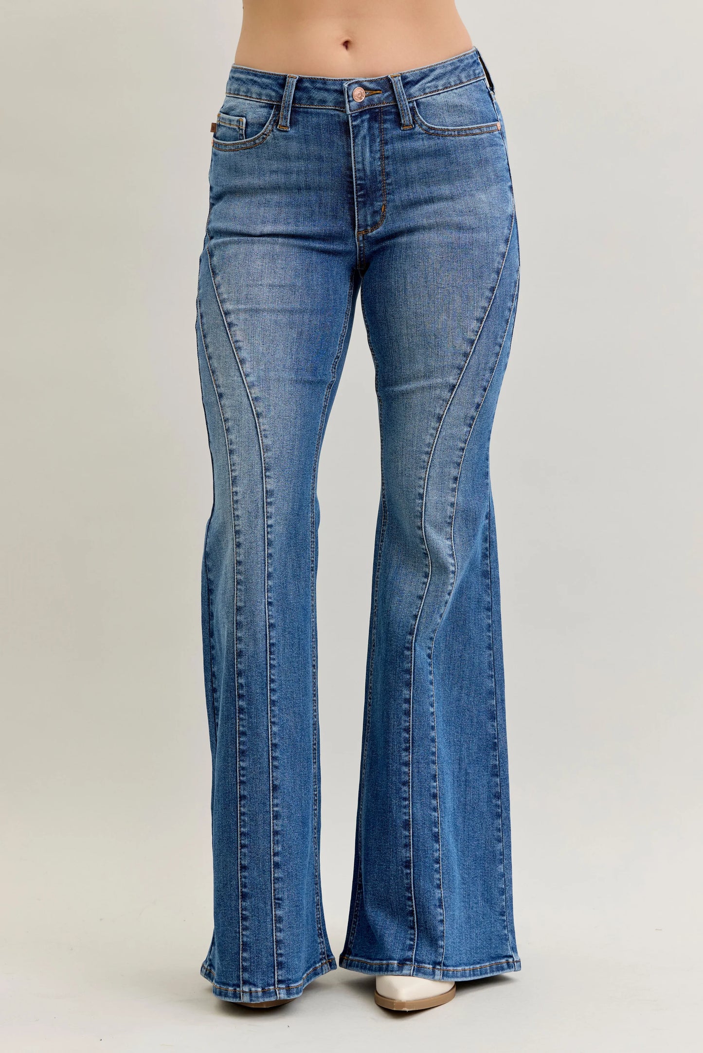 Mr Jaqueline New Flare Double Angular Seam