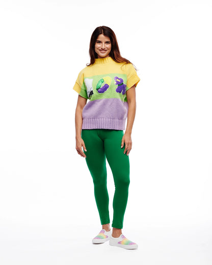 Mardi Gras Icon Sweater Vest