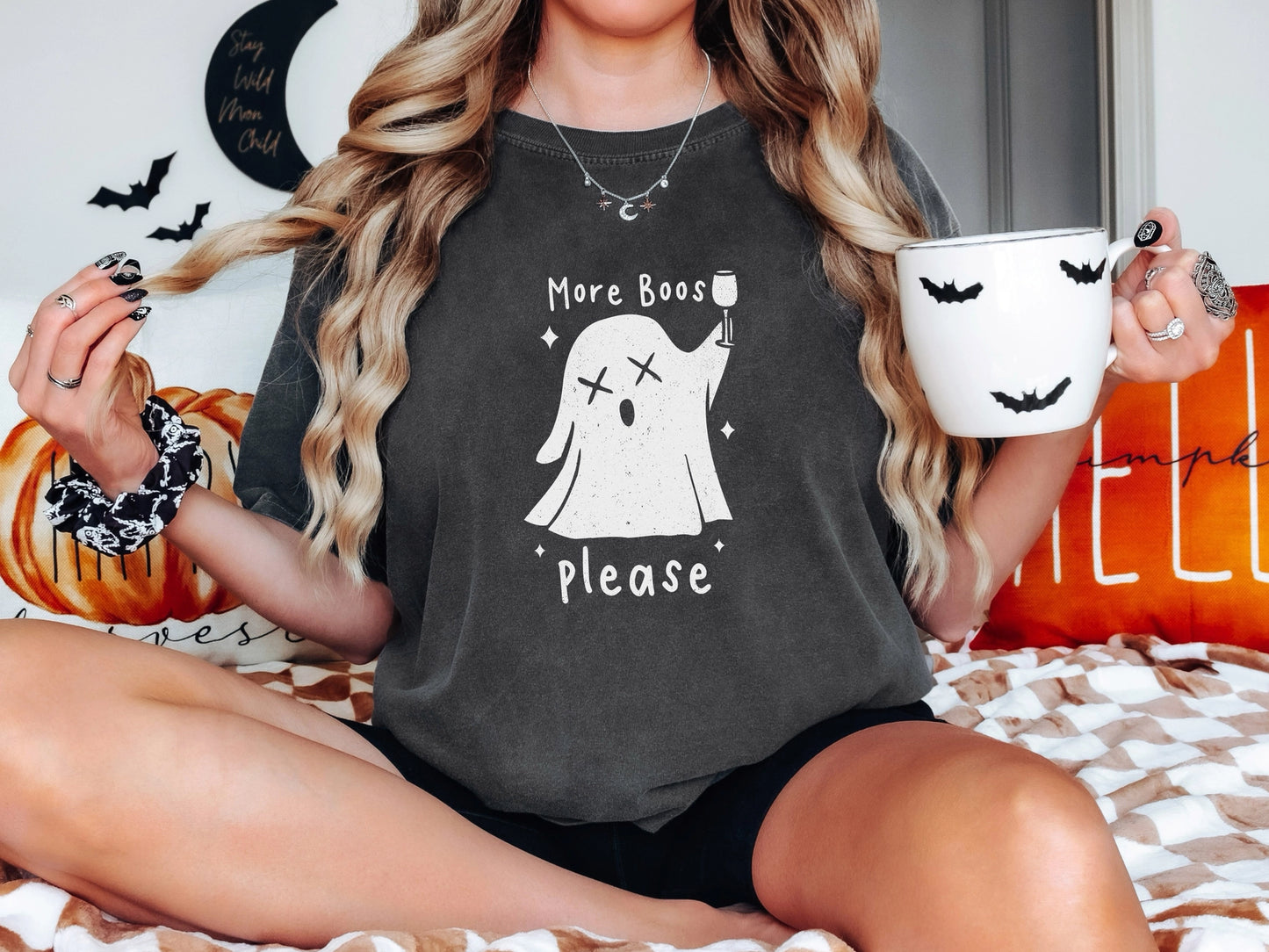 More Boo’s Please Wine Tee