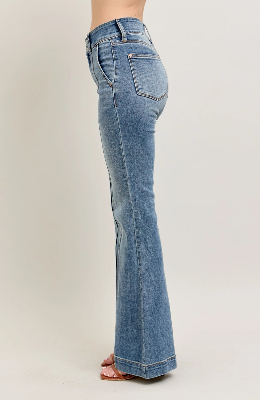 High Waisted Trouser Flare