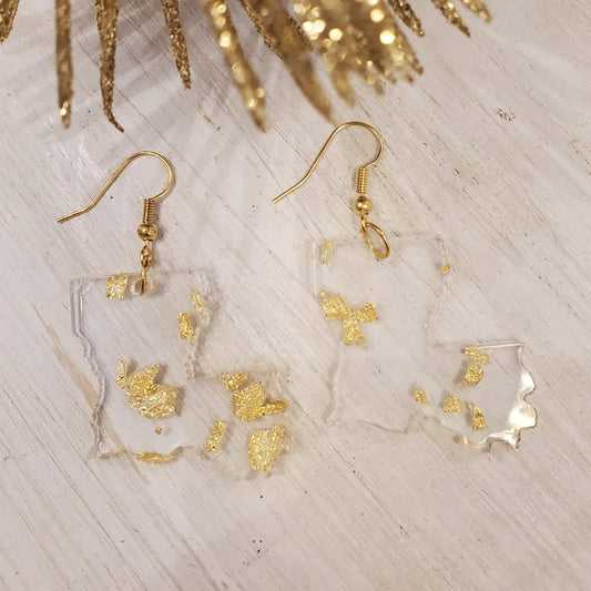 Louisiana State Acrylic Earring
