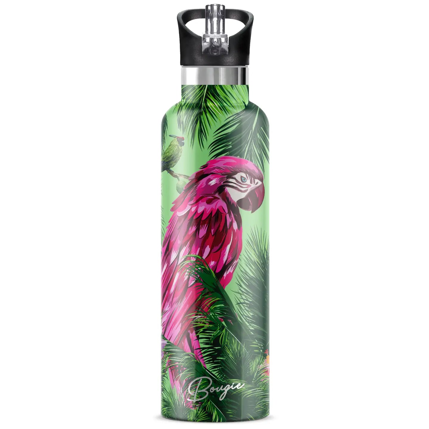 Macaw Parrot 25 oz Insulated Water Bottle