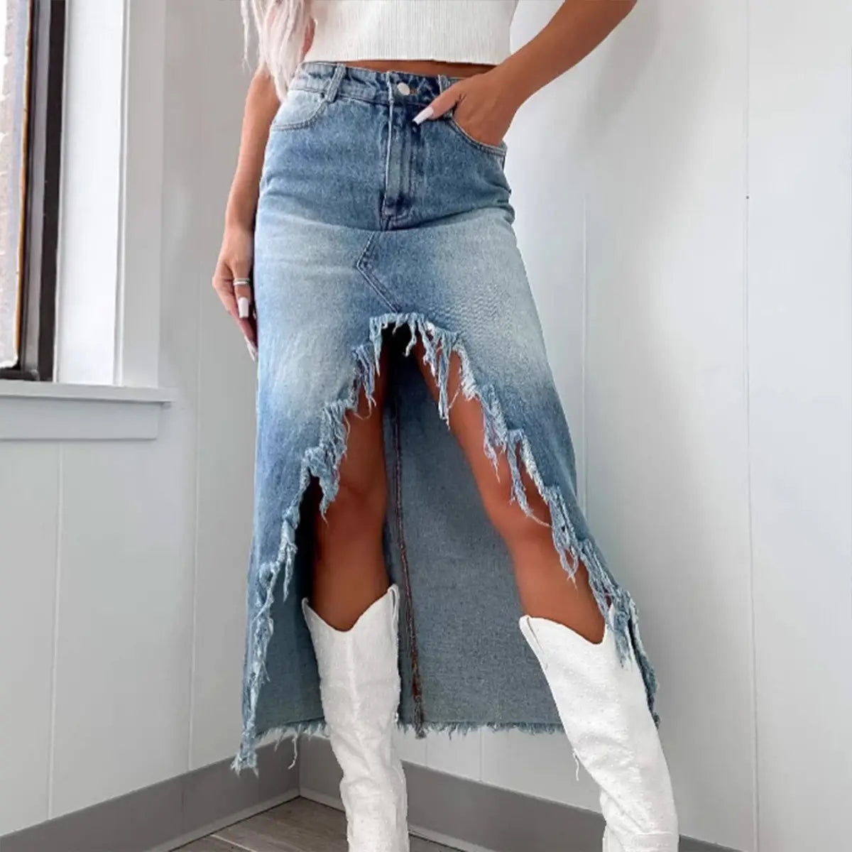 High Waist Skirt