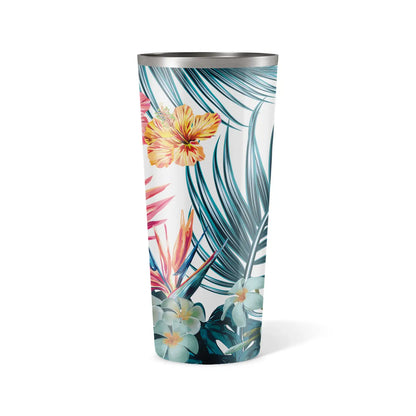 Hibiscus Paradise Flower 22oz Insulated Tumbler
