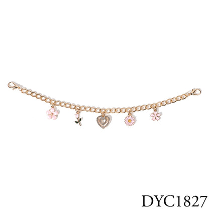 Spring Summer Flowers Charm Trucker Hat Chain